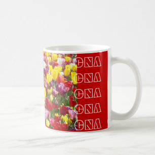 CNA-Kaffeetassen Tulpen Blumen Krankenpflegerhelfe Kaffeetasse