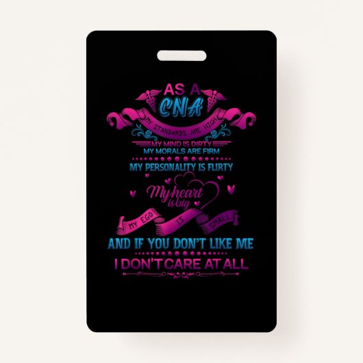 CNA-Krankenpfleger Ausweis (Vorderseite)