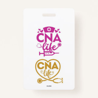 CNA Life Name Badge Ausweis