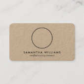 CNA-Logo oder -Foto Visitenkarte (Vorderseite)