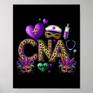 Cna Mardi Gras zertifizierte Krankenpflege Istant  Poster