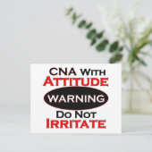 CNA mit Höflichkeit Postkarte (Stehend Vorderseite)