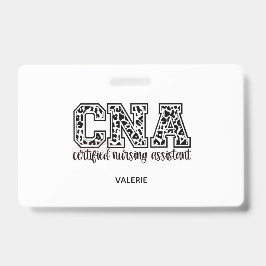 CNA Name Badge Ausweis