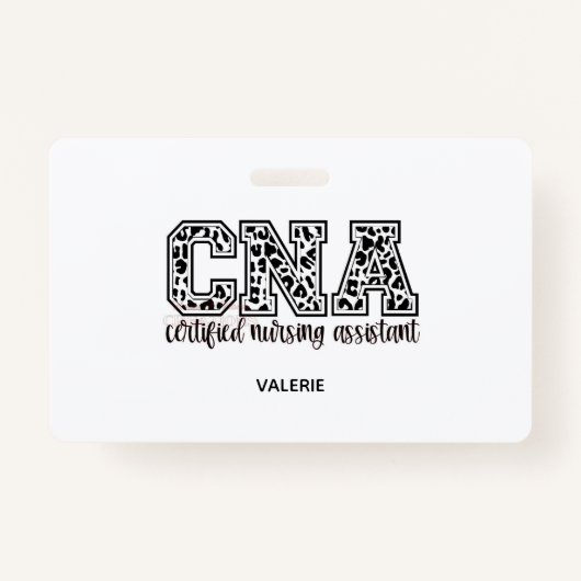 CNA Name Badge Ausweis (Vorderseite)