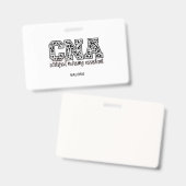 CNA Namensschild Ausweis (Vorder- & Rückseite)