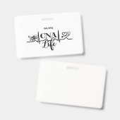 CNA Namensschild Life Ausweis (Vorder- & Rückseite)