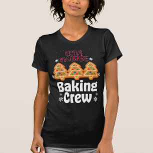 CNA Nurse Backfamilie Crew passend Weihnachten T-Shirt