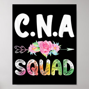 CNA Nurse Squad Certified Nursing Assistent Poster