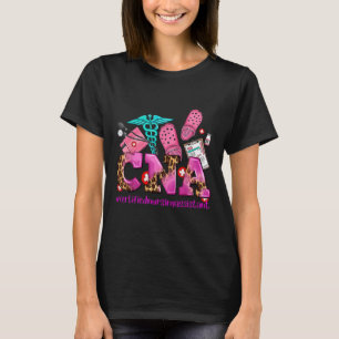 Cna Pink Ribbon Brustkrebs Sensibilisierungskampag T-Shirt