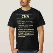 CNA - Real American Definition T-Shirt (Vorderseite)
