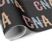 CNA Retro Certified Nursing Assistant Geschenkpapier (Rolleneckpunkt)