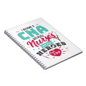 CNA zertifizierte Krankenpflegehelferinnen Notizblock (Rechte Seite)