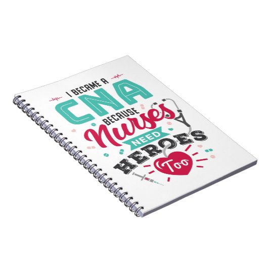 CNA zertifizierte Krankenpflegehelferinnen Notizblock (Rechte Seite)