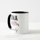 CNA-zertifizierte Krankenpflegerschule Tasse (Vorderseite Links)