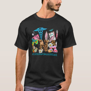 CNA Zertifizierte Pflegehelferin Bunny Frauen Oste T-Shirt