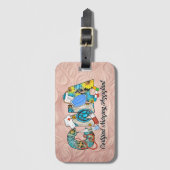 CNA-zertifizierter Krankenpfleger Gepäckanhänger (Vorderseite Vertikal)