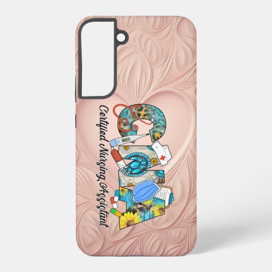 CNA-zertifizierter Krankenpfleger Samsung Galaxy Hülle (Rückseite)