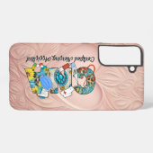 CNA-zertifizierter Krankenpfleger Samsung Galaxy Hülle (Rückseite (Horizontal))