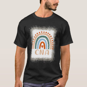 CNA zertifizierter Pflegeassistent Rainbow Leopard T-Shirt