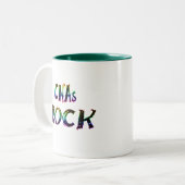 CNAs FELSEN-FARBE Zweifarbige Tasse (Vorderseite Links)