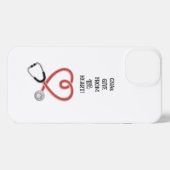 CNAs Give From the Heart! iPhone Case iPhone Hülle (Rückseite (Horizontal))
