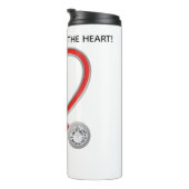 CNAs Give From the Heart! Tumbler Thermosbecher (Nach rechts gedreht)