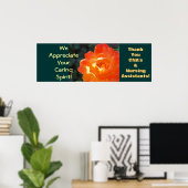 CNAs Kunstposter Rose Certified Nursing Assistant Poster (Heimbüro)