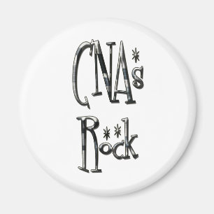 CNAs Rock Magnet