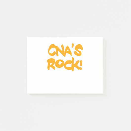 cna's rock post-it klebezettel (Vorderseite)