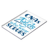 CNAs sind Engel, die Schrott tragen Notizblock (Linke Seite)