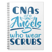 CNAs sind Engel, die Schrott tragen Notizblock (Vorderseite)
