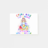 CNAs sind sonnig Post-it Klebezettel (Vorderseite)