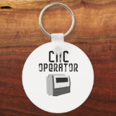 CNC-Bediener Schlüsselanhänger (Vorderseite)