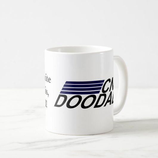 CNC Doodad! II Kaffeetasse (VorderseiteRechts)