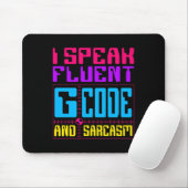CNC-Machinist Fluent G-Code-Aufkleber Mousepad (Mit Mouse)