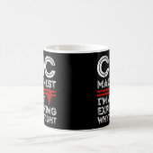 CNC-Machinist, ich erkläre nur, warum ich recht ha Kaffeetasse (Mittel)