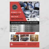 CNC-Maschinenfabrik Red Flyer (Vorne)