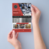 CNC-Maschinenfabrik Red Flyer (Handgriff)
