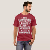 CNC-Maschinenführer T-Shirt (Vorne ganz)