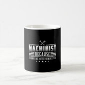 CNC-Maschinentechnik Maschinengeschenkidee Kaffeetasse (Mittel)