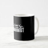 CNC-Maschinentechniker - Geschenkidee Kaffeetasse (VorderseiteRechts)