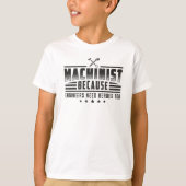 CNC-Maschinerie Machinist Funny Gift Idea T-Shirt (Vorderseite)