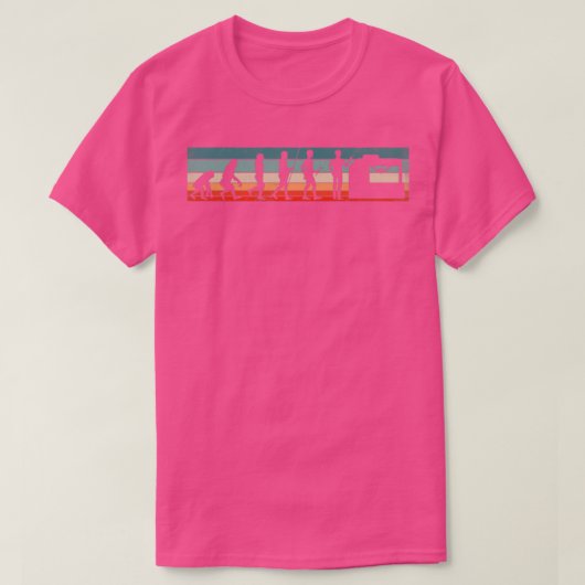 CNC-Maschinist-Metallarbeiter-Evolution T-Shirt (Design vorne)