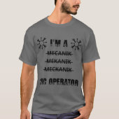 CNC-Operator-T - Shirt (Vorderseite)