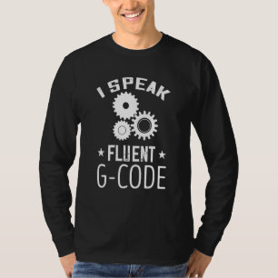 CNC-Programmierer CNC-Maschinenbauer I spreche fli T-Shirt