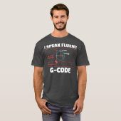 CNC-Programmierer T Geschenk für Männer und T-Shirt (Vorne ganz)