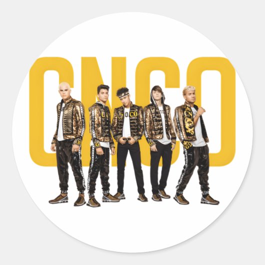 Cnco Offizielle Tour Runder Aufkleber (Vorderseite)