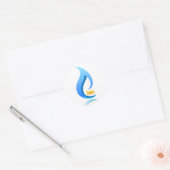 CNG Car Round Sticker (Umschlag)