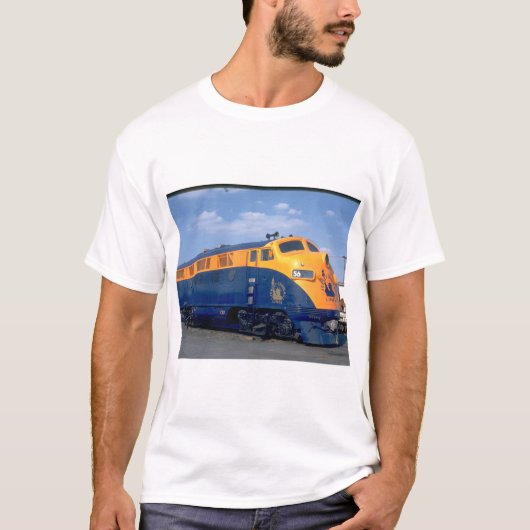CNJ EMD F-3A #56. (Zug; sky_Trains T-Shirt (Vorderseite)