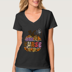 CNM Halloween Pumpkin Leopard zertifiziert Kranken T-Shirt